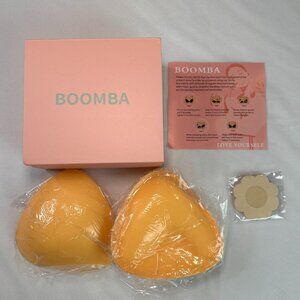 Boomba Push Up Bra Inserts Double-Sided Sticky + Nipple Covers